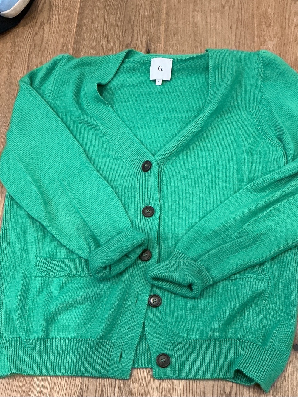 G by Green V-Neck Button Front Cardigan Sweater